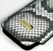 FitCase Pouch Snake Skin - кожен калъф от естествена змийска кожа за iPhone 4/4S 4