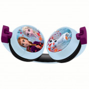 Lexibook Disney Frozen II Wireless On-Ear Headphones - безжични слушалки подходящи за деца (светлосин) 1