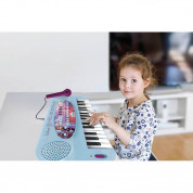 Lexibook Disney Frozen II Electronic Keyboard with Mic - детско електронно пиано (играчка) за начинаещи (син) 3