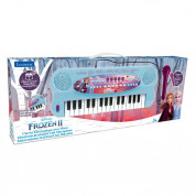 Lexibook Disney Frozen II Electronic Keyboard with Mic - детско електронно пиано (играчка) за начинаещи (син) 6