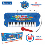 Lexibook Paw Patrol Electronic Keyboard with Mic - детско електронно пиано (играчка) за начинаещи (син) 4