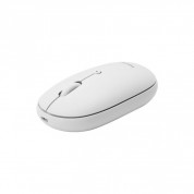 Macally Rechargeable Bluetooth Optical Mouse - презареждаема безжична блутут мишка за PC и Mac (бял) 