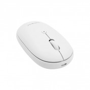 Macally Rechargeable Bluetooth Optical Mouse - презареждаема безжична блутут мишка за PC и Mac (бял)  5