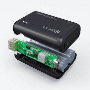 Prio Fast Charge 22.5W Power Bank 10000mAh (PPB-1103) - външна батерия 22.5W с USB и USB-C изходи и с технология за бързо зареждане (черен) 1