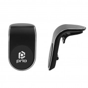 Prio Universal Magnetic Car Phone Mount - магнитна поставка за радиатора на кола за смартфони (черен) 1