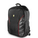 Ferrari Scuderia Collection Backpack New Edition 15.6 - дизайнерска раница за преносими компютри до 15.6 инча (черен) 2