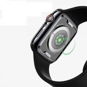 USAMS Full Protective TPU Case - качествен силиконов (TPU) кейс за Apple Watch Series 44мм (черен) 4