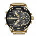 Diesel Mr Daddy 2.0 Watch - стилен аналогов часовник с метална каишка (златист) 1