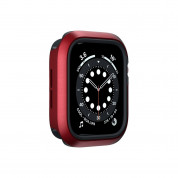SwitchEasy Odyssey Case - удароустойчив хибриден кейс за Apple Watch 44мм (червен) 2