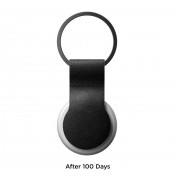 Nomad AirTag Leather Loop - висококачествен ключодържател от естествена кожа за Apple AirTag (черен) 4