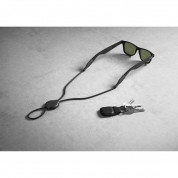 Nomad AirTag Leather Keychain - висококачествен ключодържател от естествена кожа за Apple AirTag (черен) 5