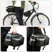 Wozinsky Bicycle Bike Pannier Bag - универсален калъф за колело (черен) 4