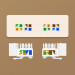 Ugreen Unshielded Network Modules Ethernet Cat 6 RJ45 1000 Mbps - мрежов модул Ethernet Cat 6 RJ45 адаптер (бял) 8
