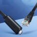 Ugreen USB-C to RJ45 Console Flat Cable - USB-C към Ethernet кабел за устройства с USB-C порт (150 см) (черен)  4