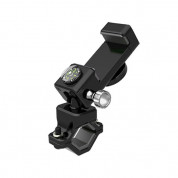 Adjustable Phone Bike Mount Holder with Compass (black)