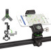 Adjustable Phone Bike Mount Holder with Compass - универсална поставка за колело с компас за мобилни телефони (черен) 3