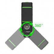 Adjustable Phone Bike Mount Holder with Compass (green-black) 4