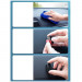 Ugreen 4 x Self-Adhesive Vehicle and Home Hooks - комплект закачалки със самозалепящо фолио за автомобили и гладки повърхности (черен) (4 броя) 4