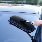 Baseus Handy Car Home Dual-use Mop 46 cm - 60 cm (CRTB-01) - моп (четка) за почистване на автомобил или дома (черен) 9