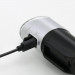 Wozinsky Front Bicycle Light USB Charged XC-215 - висококачествена предна лампа с вградена батерия за колело (черен) 3