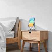 Ugreen Foldable Multi-Angle Phone Stand - сгъваема алуминиева поставка за мобилни телефони и таблети до 7.9 инча (тъмносив) 7