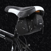 Wozinsky Bicycle Bag Under The Saddle 0.6 L - универсален калъф за под седалката на колело (черен) 13