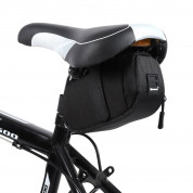 Wozinsky Bicycle Bag Under The Saddle 0.6 L - универсален калъф за под седалката на колело (черен) 2
