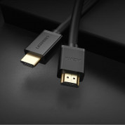 Ugreen HDMI Male To HDMI Male Cable - 4K HDMI към HDMI кабел (200 см) (черен) 4