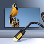 Ugreen HDMI 2.0 Male To HDMI Male Cable - високоскоростен 4K HDMI към HDMI кабел (150 см) (черен) 8