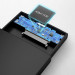 Ugreen HDD SSD SATA 2.5 Aluminum Enclosure - външна кутия за 2.5 инча дискове (черен) 2
