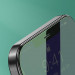 Baseus Full Coverage Green Tempered Glass Film with Anti Blue Light Filter (SGAPIPH67N-LP02) - стъклено защитно покритие за целия дисплей на  iPhone 12 Pro Max (прозрачен) (2 броя) 11