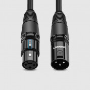 Ugreen XLR Microphone Cable Extension Cord - качествен XLR удължителен аудио кабел (5 метра) (черен) 1