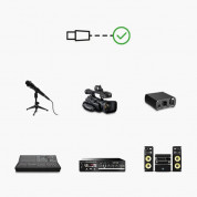 Ugreen XLR Microphone Cable Extension Cord - качествен XLR удължителен аудио кабел (5 метра) (черен) 7