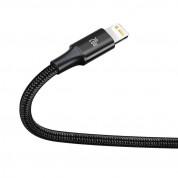 Baseus Rapid 3-in-1 USB 20W Cable (CAMLT-SC01) - универсален USB-C кабел с Lightning, microUSB и USB-C конектори (150 см) (черен) 3