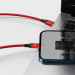 Baseus Rapid 3-in-1 USB Cable (CAMLT-SC09) - универсален USB-C кабел с Lightning, microUSB и USB-C конектори (150 см) (червен) 8