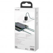 Baseus Rapid 3-in-1 USB-C Cable with micro USB, Lightning and USB-C connectors (CAMLT-SC06) (150 cm) (green) 18