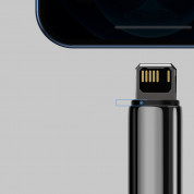 Baseus Tungsten Gold Lightning to USB Cable (CALWJ-01) - USB към Lightning кабел за Apple устройства с Lightning порт (100 см) (черен) 10