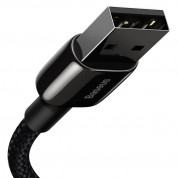 Baseus Tungsten Gold Lightning to USB Cable (CALWJ-01) - USB към Lightning кабел за Apple устройства с Lightning порт (100 см) (черен) 4