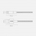 Baseus Tungsten Gold Lightning to USB Cable (CALWJ-A01) - USB към Lightning кабел за Apple устройства с Lightning порт (200 см) (черен) 14