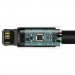 Baseus Tungsten Gold Lightning to USB Cable (CALWJ-A01) - USB към Lightning кабел за Apple устройства с Lightning порт (200 см) (черен) 7