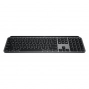 Logitech MX Keys Advanced Wireless Illuminated US Keyboard - безжична клавиатура с подсветка за Mac (тъмносив) 1