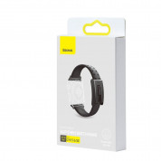 Baseus Slip-Thru Silicone Watch Band (LBWSE-01) - силиконова каишка за Apple Watch 38мм, 40мм, 41мм (черен) 17