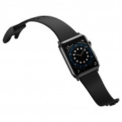 Baseus Slip-Thru Silicone Watch Band (LBWSE-01) - силиконова каишка за Apple Watch 38мм, 40мм, 41мм (черен) 2