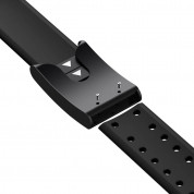 Baseus Slip-Thru Silicone Watch Band (LBWSE-A01) - силиконова каишка за Apple Watch 42мм, 44мм, 45мм, Ultra 49мм (черен) 4