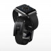 Baseus Slip-Thru Silicone Watch Band (LBWSE-A01) - силиконова каишка за Apple Watch 42мм, 44мм, 45мм, Ultra 49мм (черен) 4