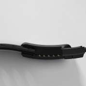 Baseus Slip-Thru Silicone Watch Band (LBWSE-A01) - силиконова каишка за Apple Watch 42мм, 44мм, 45мм, Ultra 49мм (черен) 12