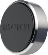 Satechi Aluminium Magnet Sticker Mount - магнитна поставка за гладки повърхности за смартфони (тъмносив) 2