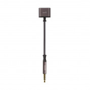 Moshi 3.5mm Audio Jack Splitter Cable - аудио разклонител (сплитер) за мобилни устройства с 3.5 мм стерео-жак (черен) 3