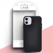 Case FortyFour No.1 Case - силиконов (TPU) калъф за iPhone 11 (черен) 1