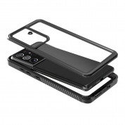 Eiger Avalanche Case - ударо и водоустойчив кейс за Samsung Galaxy S21 Ultra (черен) 2